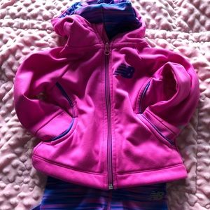 🔴New Balance Sweatsuit for Toddler Girl